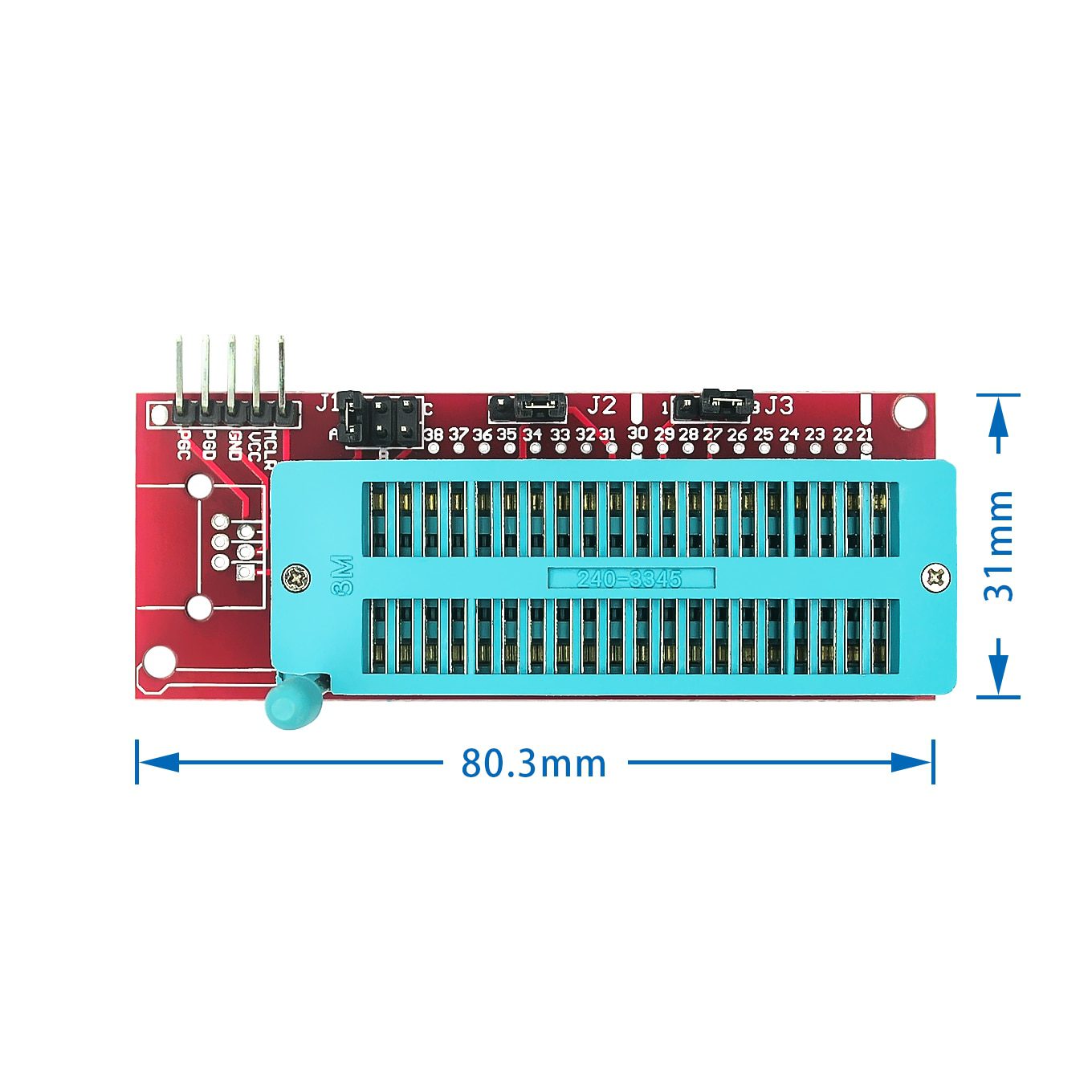 PICKIT 3 PIC Programmer & Debugger Kit - Universal PIC Microcontroller Programming Tool